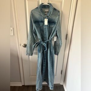 NWT Good American Denim Maxi Dress - 2XL